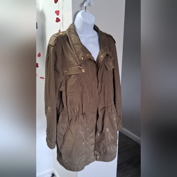 Michael Kors Army Green Women's Jacket - Picture 5 of 16